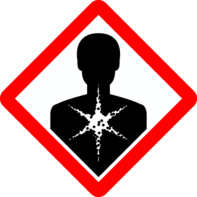 Ein Gefahrensymbol.